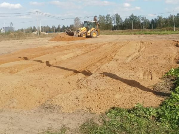 Поднять земельный участок.